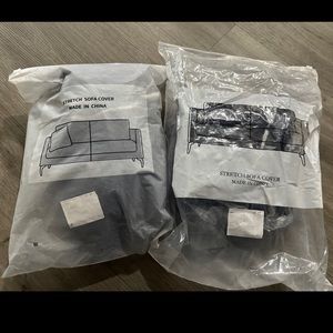 Sets of 2 Stretch Sofa Cover Slipcover ，Couch Covers
